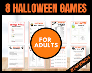 Adults Halloween Games Bundle