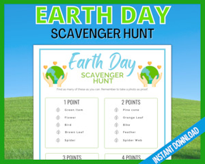 Earth Day Scavenger Hunt