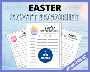 Easter Scattergories