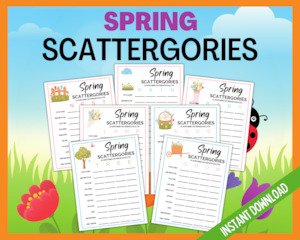 Spring Scattergories