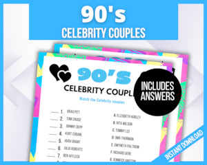 90s Celebrity Couple Match Up