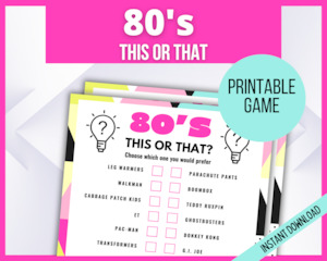 80s This or That Game