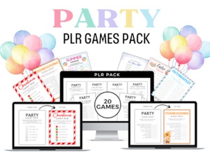 PLR Party Games Pack