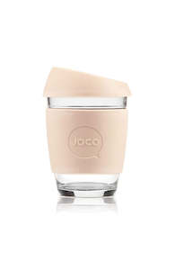 Joco Glass Coffee Cup - Sandstone