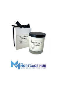 The Mortgage Hub - Custom branded candles - Pre-paid