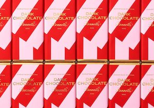 Gift: Bennetts Christmas Dark Chocolate Bar