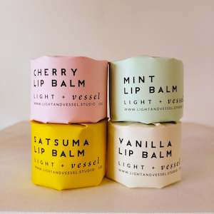 Gift: LIGHT + Vessel Lip Balm