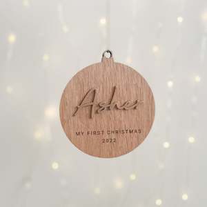 My First Christmas Bauble