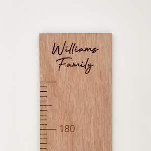 Wooden Height Ruler