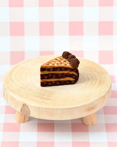 Tara Treasures | Felt Play Food, German Chocolate Cake Slice