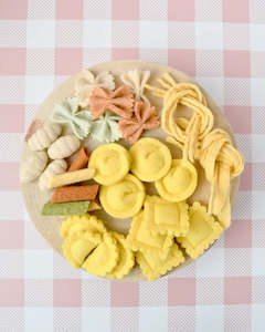 Tara Treasures | Felt Play Food, Pasta Set