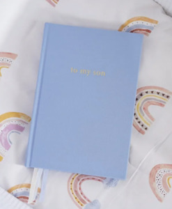 Baby wear: Childhood & Baby Journal | To My Son (Blue)