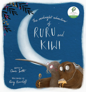 Baby wear: The Midnight Adventures of Ruru and Kiwi | Paperback book