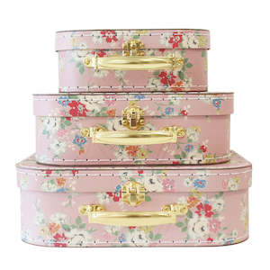 Alimrose | Carry Case Set 3pcs, Vintage Rose