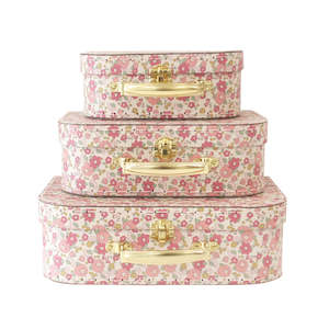 Alimrose | Carry Case Set 3pcs - Rose Garden