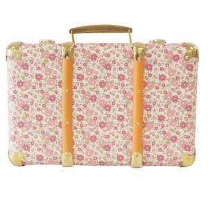 Alimrose | Vintage Style Suitcase - Rose Garden