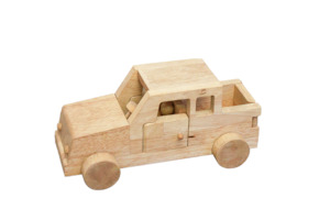 Baby wear: Q Toys | Wooden Safari Jeep