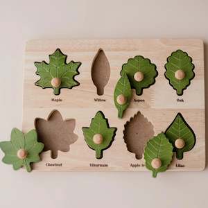 Q Toys | Montessori Leaf Puzzle