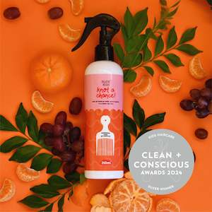 No Nasties | Slick Kids Hair Detangling Spray, Mandarin and Grape