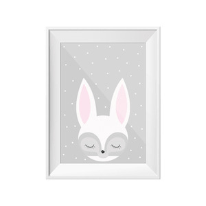 Baby wear: Little Rabbit A4 Print