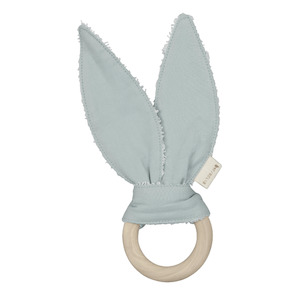 Fabelab | Bunny Teether, Foggy Blue