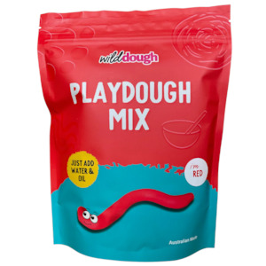 Wild Dough | Playdough Mix, Red