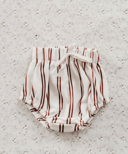 Bencer & Hazelnut | Christmas Candy Cane Bloomers - Size 2