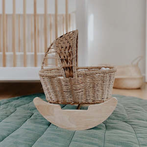 Q Toys | Jute Doll Cradle