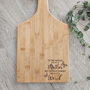 Mothers Day: Mum's Cheese Board 7 Styles