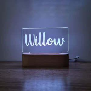 Night Lights: Night Light Single Name Personalised