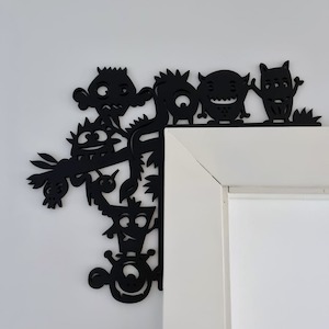 Monsters Door Trim