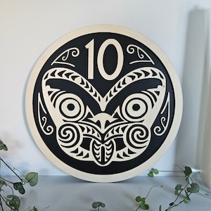 Geometric Animals: NZ Ten cent Coin Wall Art