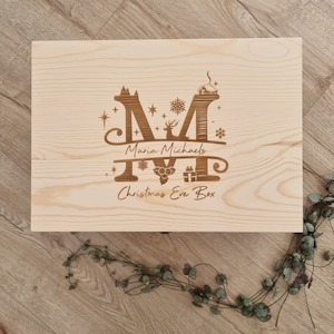 Christmas Eve Box Monogram