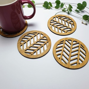 Souvenir: Coasters Herringbone