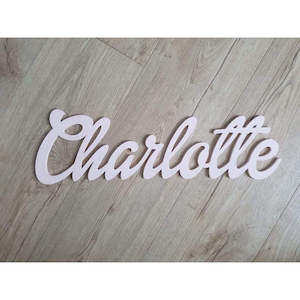 Wall Name Plaque Free Personalisation