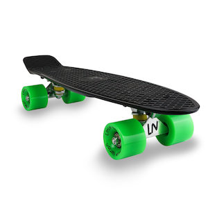 Mini Cruiser Skateboard – Black/Green