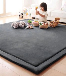 Tatami Non-Slip Carpet Dark Grey