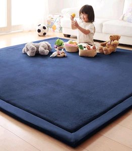 Tatami Non-Slip Carpet Blue