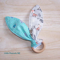 Woodland Grey Teething Ring