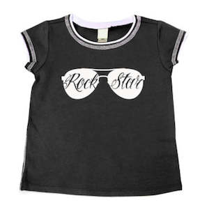 Aviator Rockstar T-shirt size 12mths