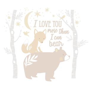 REMOVABLE WALL DECALS - BOSCO BEAR