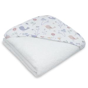 MUSLIN HOODED TOWEL - SWEET TWEET