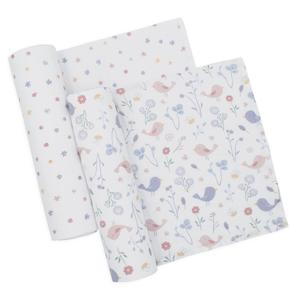 2-pack Muslin Swaddle Wrap - Sweet Tweet