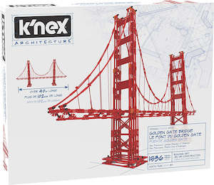 Baby wear: K'NEX: Architecture - Golden Gate Bridge