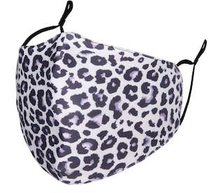 MASKiT Adult Face Mask Snow Leopard