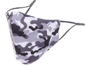 Baby wear: MASKiT Adult Face Mask Camo White