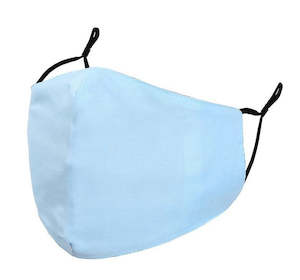 Baby wear: MASKiT Adult Face Mask Light Blue