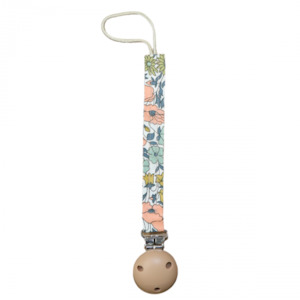 Baby wear: Dummy Clip - Retro Garden