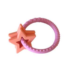 Jellystone Designs Star Teether - Bubblegum