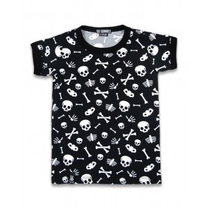 Baby wear: Six-bunnies Skulls Tee